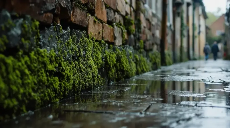 雨后小巷封面